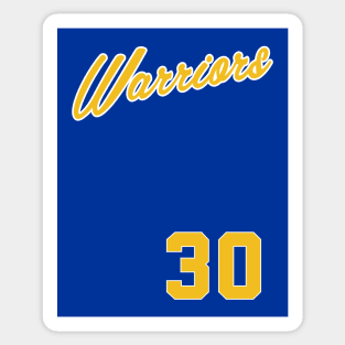 Classic Style Warriors Jersey Sticker